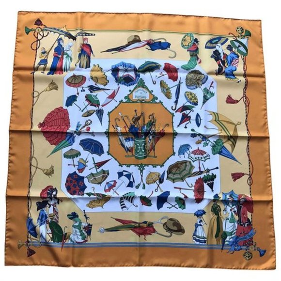 Hermes Accessories - "Ombrelles Et Parapluies" Hermès scarf